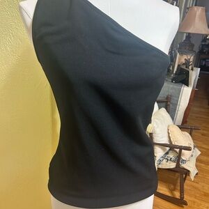 H&M Black One-Shoulder Top
